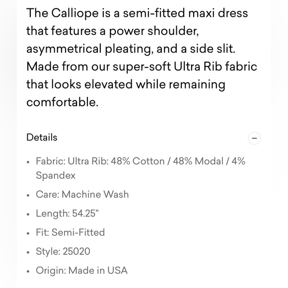 MICHAEL STARS REVOLVE NWOT Calliope Power Shoulder Maxi Dress - Picture 13 of 14